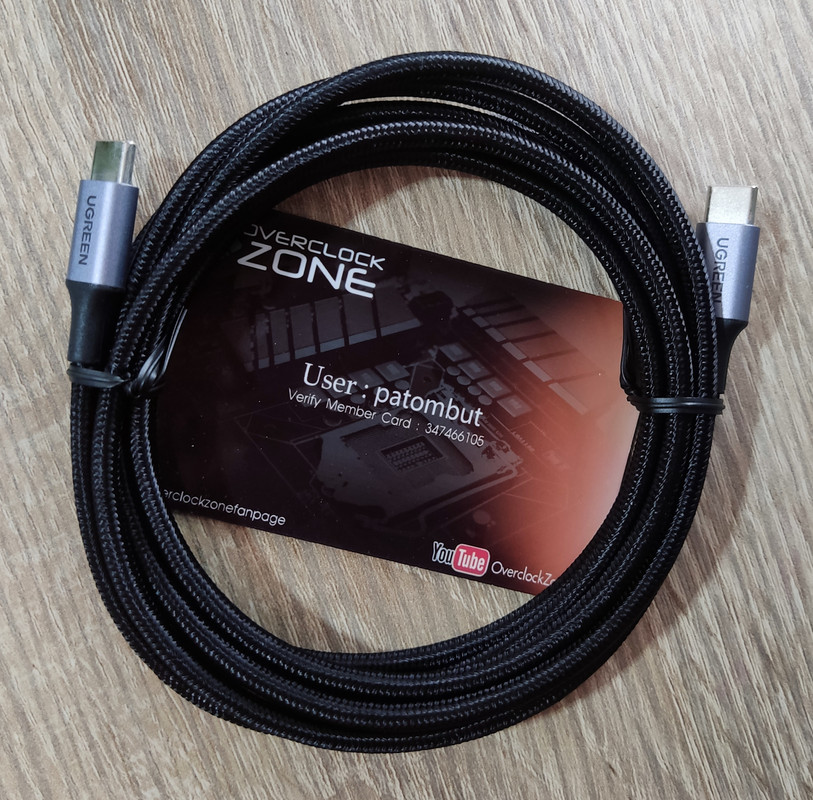 UGREEN สายชาร์จเร็ว 100W 20V 5A สายType-C to Type-C IMG_20220429_091910