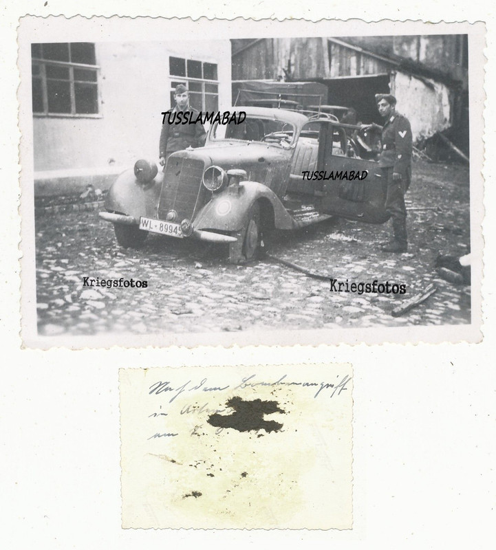 Militär Pkw Kfz Auto Kennzeichen Soldaten Foto 2