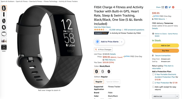 fit bit, amazon prime day sales, amazon