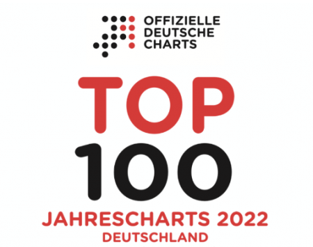 German Top 100 Single Jahrescharts 2022