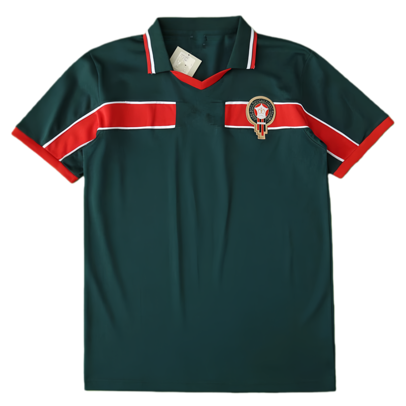 1998 season Morocco home retro Fan version