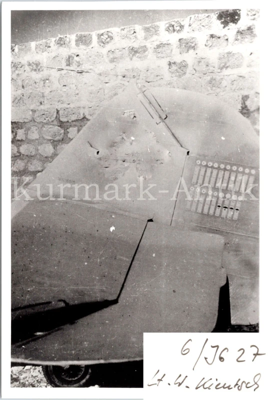 S354 Photo Wehrmacht Archive Repro Luftwaffe Aircraft Me109 Balance RKT Pilot JG27