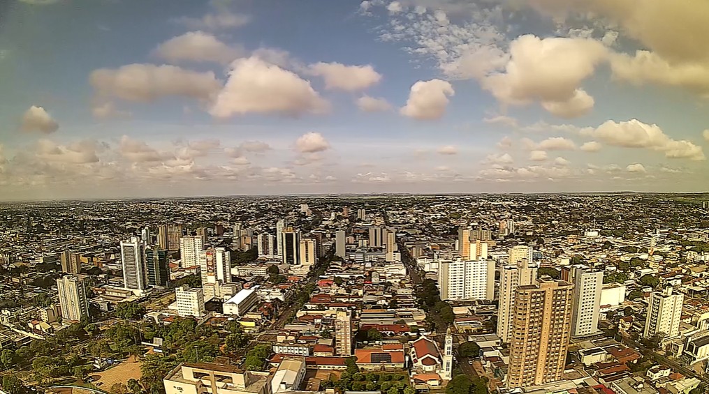 Campo Grande nesta manhã de quarta-feira