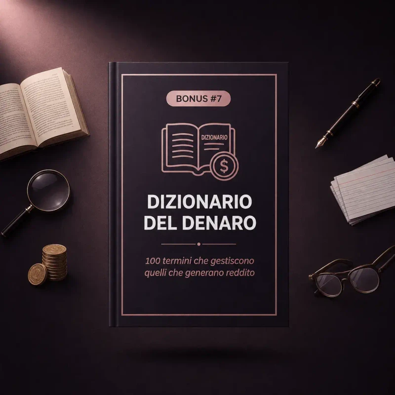 Bonus 7: Dizionario del denaro: 100 termini che usa chi genera entrate