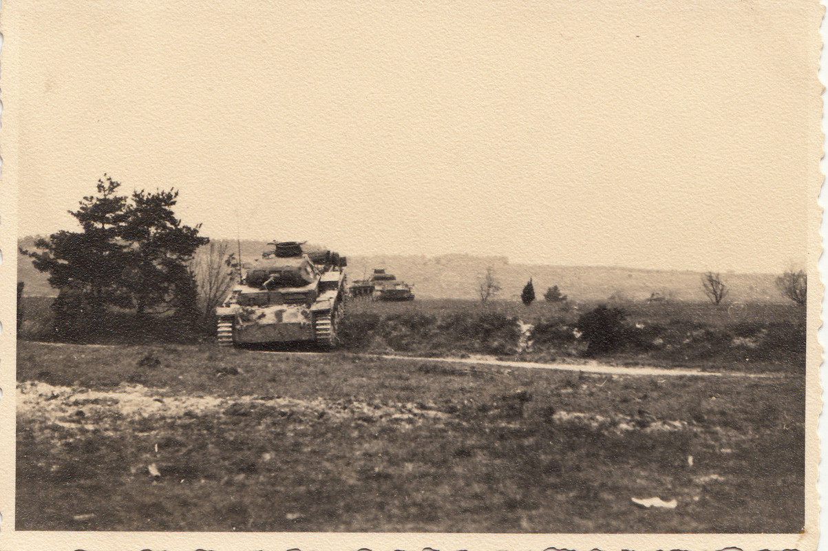 Wehrmacht deutscher Panzer III Tank große 3 am T