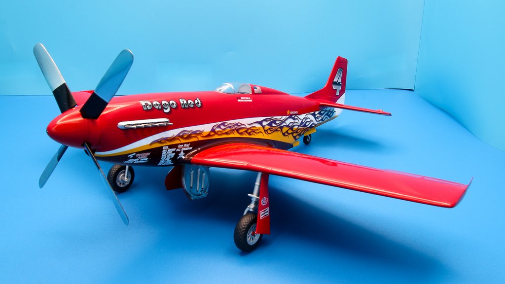 P-51 Racer conversion - Dago Red (Revell 1/32) - Ready for