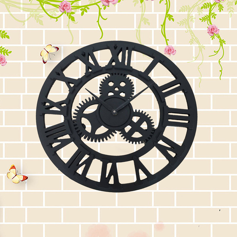 Details About 40cm Extra Large Roman Numerals Skeleton Wall Clock Giant Open Face Round Uk Details About 40cm Extra Large Roman Numerals Skeleton Wall Clock Giant Open Face Round Uk