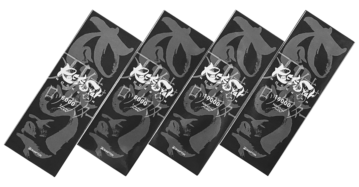 Точильні японські водні камені Shapton Rock Star 6000-16000