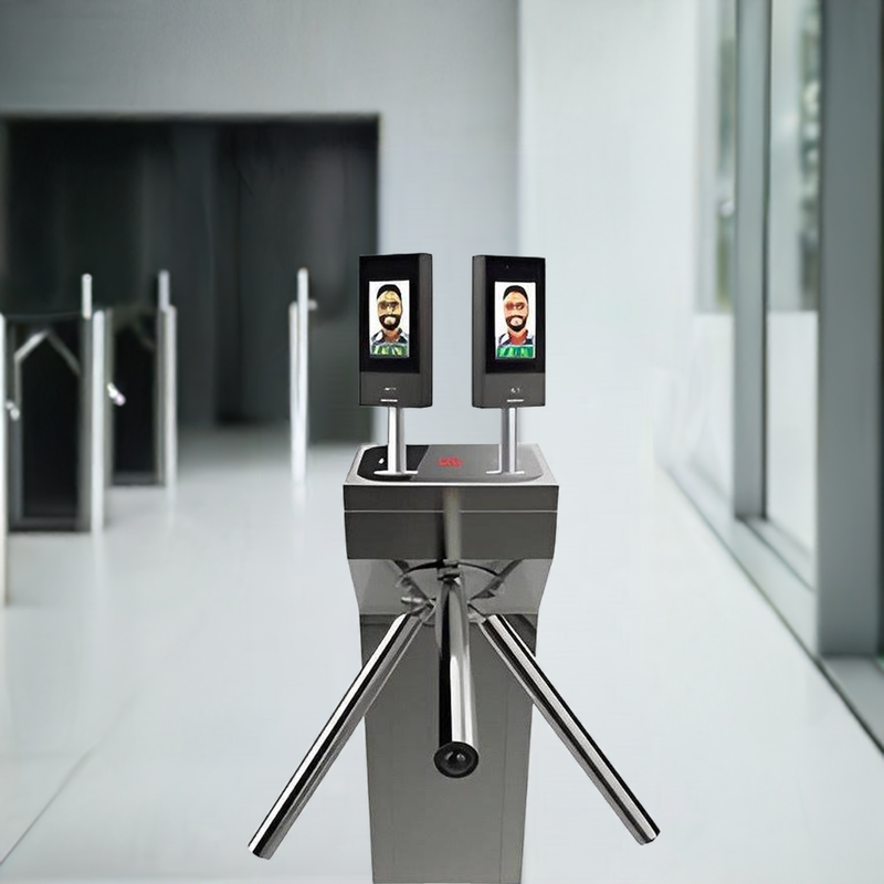 Catraca Pedestal Intelbras Cap 3000 Com Reconhecimento Facial