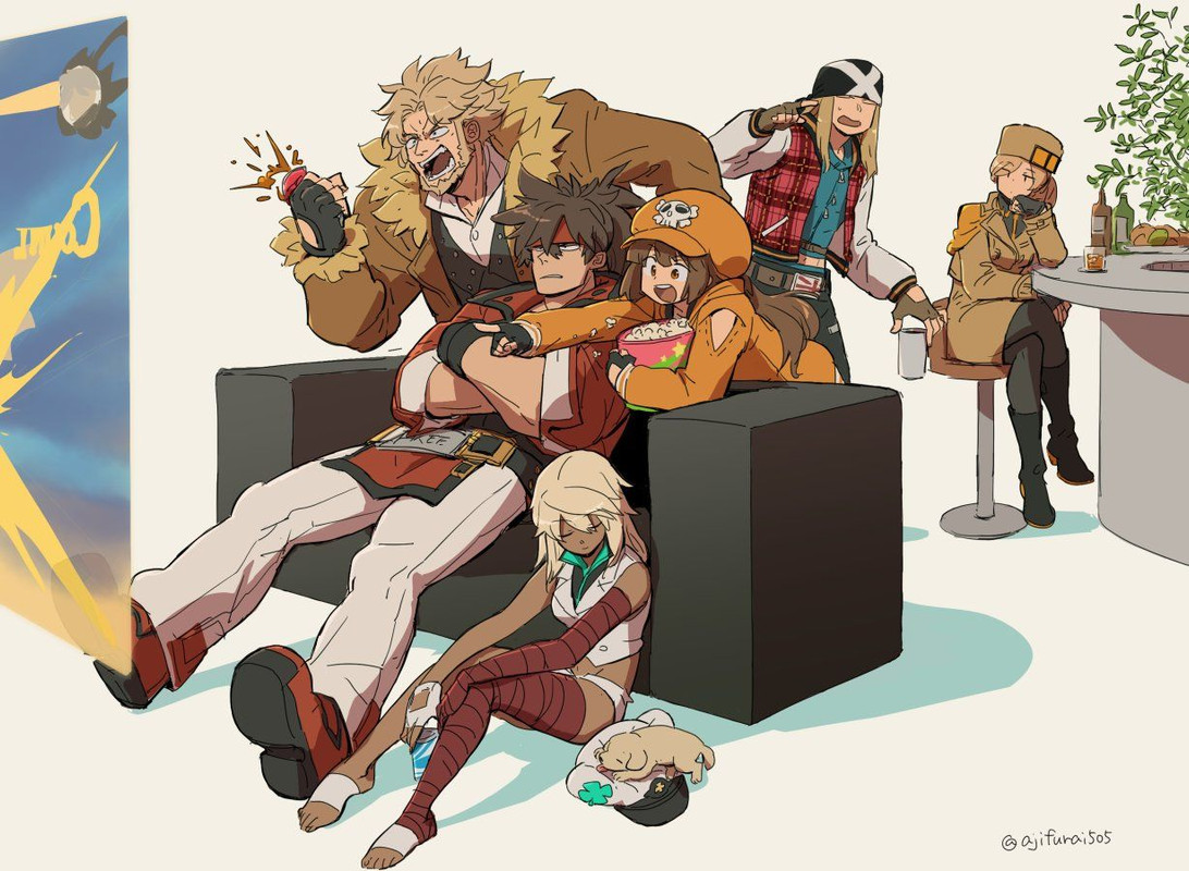 ramlethal-valentine-millia-rage-may-sol-badguy-axl-low-and-1-more-guilty-gear-and-1-more-drawn-by