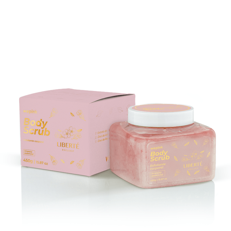 produtos Body Scrub Liberté Exclusif Esfoliante Corporal 450gr - Wepink