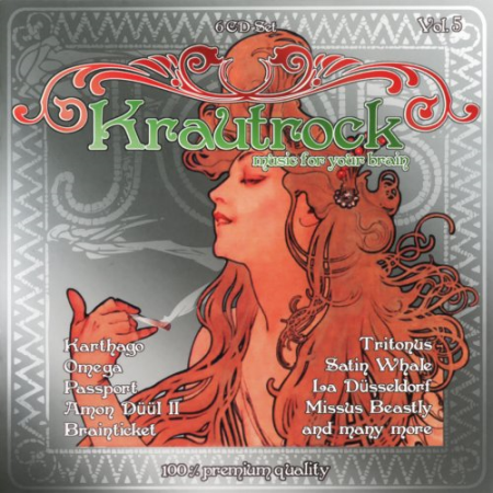 VA - Krautrock - Music For Your Brain Vol.5 [6CD] (2012) CD-Rip