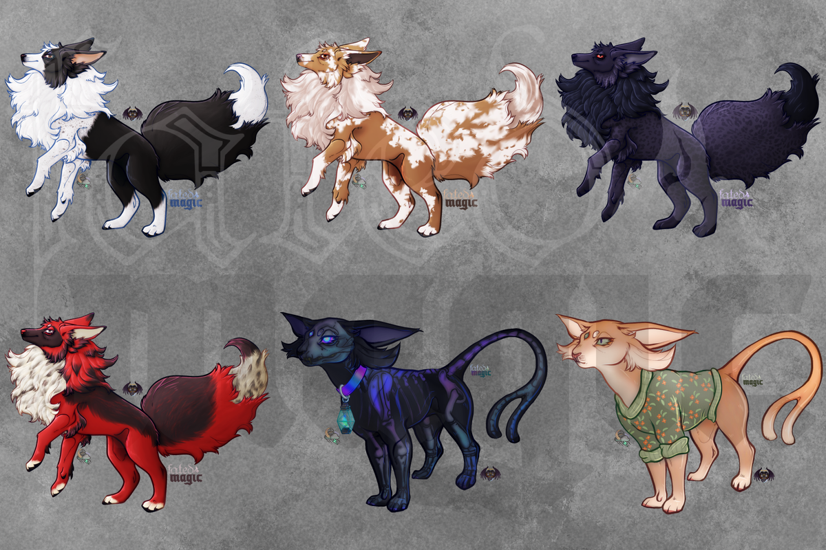 The FATED MAGIC Shop [New Adopts - 7/24!] on Toyhouse