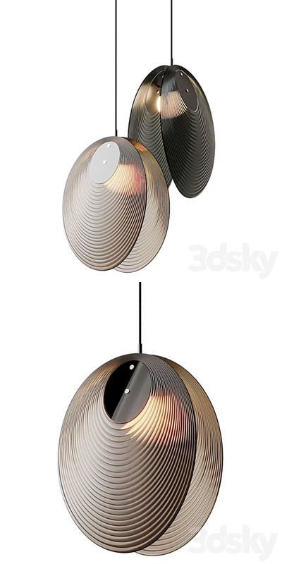 AMA crystal pendant lamp from Bomma