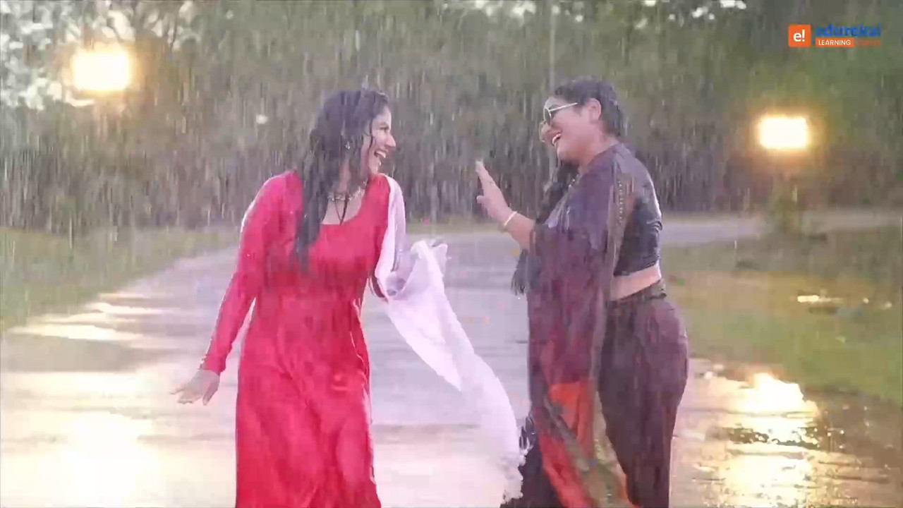 Praveena sexy rain wet scene from serial.mkv_snapshot_01.31.423