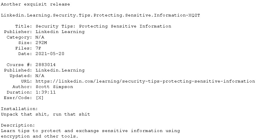 Linkedin Learning Security Tips Protecting Sensitive Information Linkedin Learning Security Tips Protecting Sensitive Information
