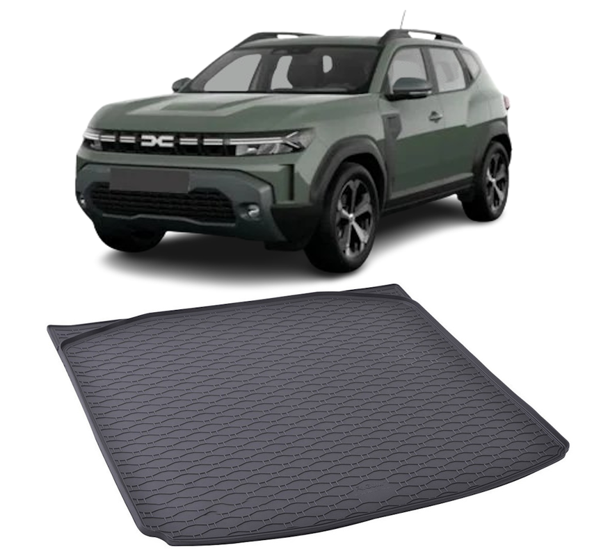 Tavita auto DACIA Duster LPG/MHEV 2024-prezent, protectie portbagaj, Cri-Flo, din cauciuc 100%, compatibil cu autoturismul DACIA Duster LPG/MHEV
