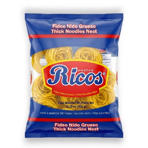 Rico Fideos Nido Grueso 350 Gr
