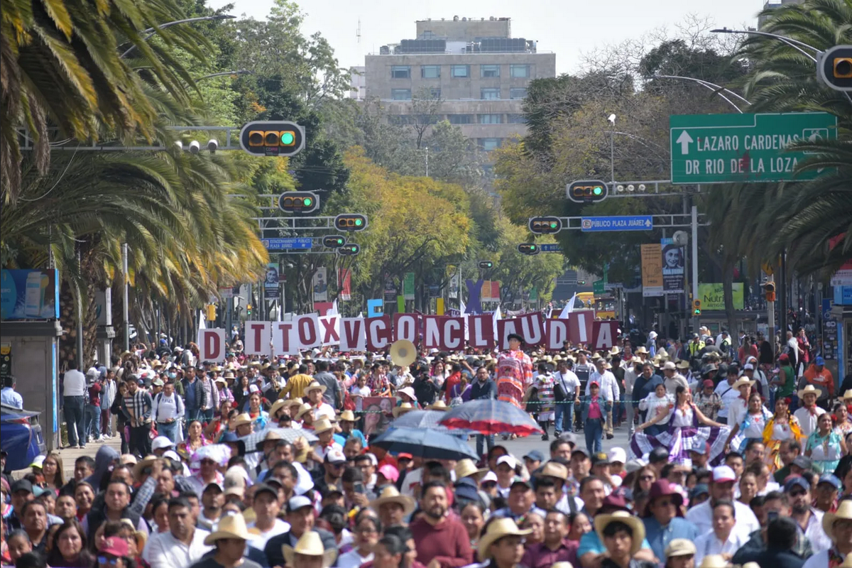 En fotos, así se vivió el cierre de precampaña de Claudia Sheinbaum en CDMX
