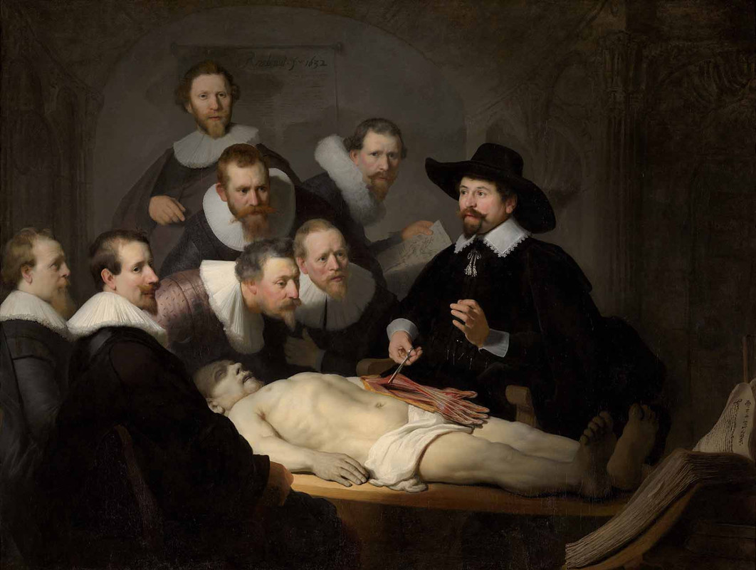 Rembrandt The Anatomy Lesson of Dr Nicolaes Tulp - Rembrandt: Grandes artistas y genios de la pintura (Dual)