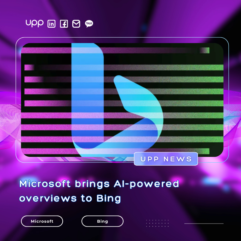 Microsoft brings AI-powered overviews to Bing