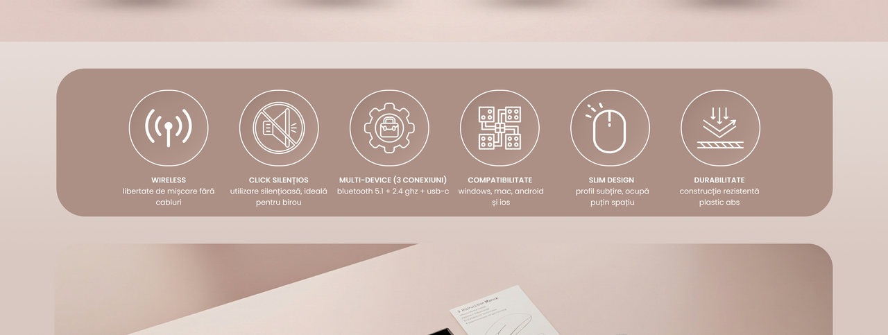 Mouse Wireless NETSTAT - vedere generala