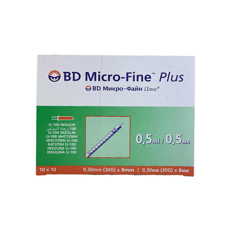 Micro-Fine Bd Plus Needles 0.5Ml 100`S