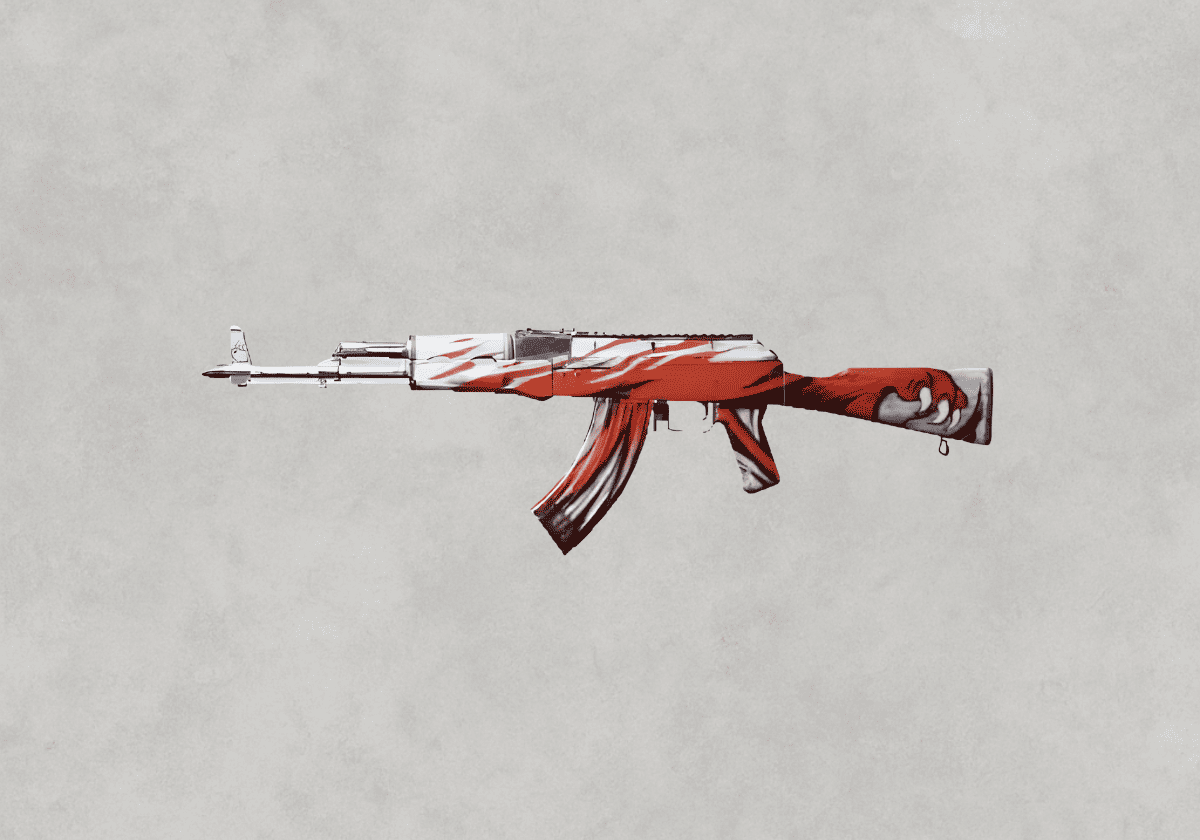 سكن AKM فضي لامع