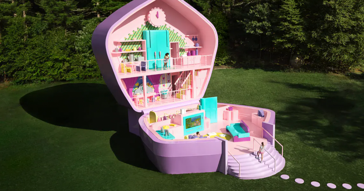 Step into Nostalgia: Airbnb’s Life-Sized Polly Pocket House Step into Nostalgia: Airbnb’s Life-Sized Polly Pocket House
