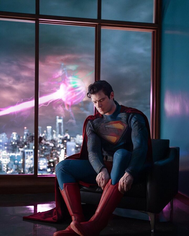 La primera imagen oficial de David Corenswet como Superman