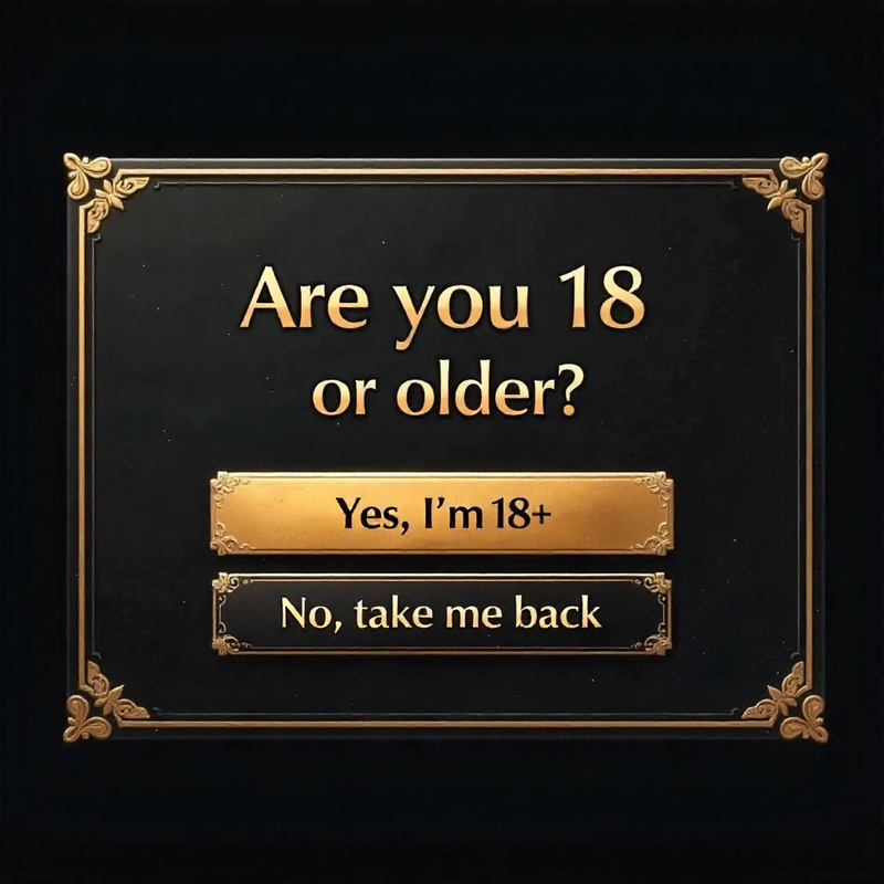 Are you 18 or older popup