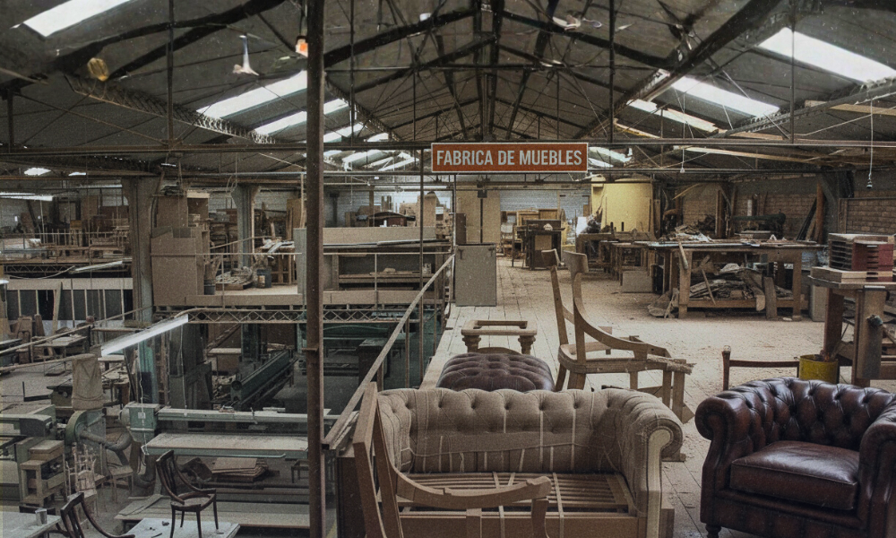 Fábrica de muebles - imagen de portada