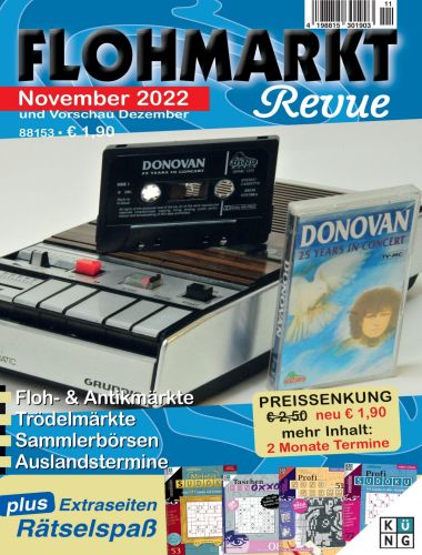 Cover: Flohmarkt Revue Magazin No 11 2022