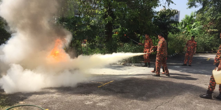 Latihan Kebakaran.