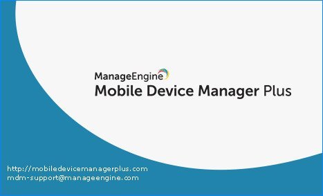 ManageEngine Mobile Device Manager Plus v10.1.2009.2 Professional Multilingual
