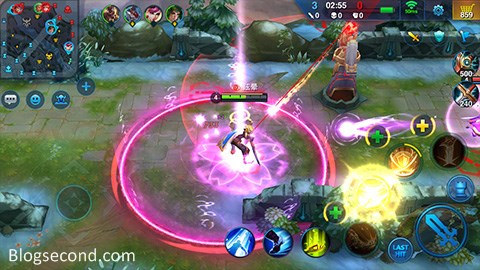 Gambaran dari Game Heroes Arena di Android