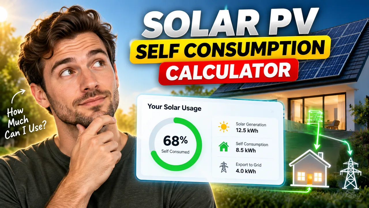 Solar Pv Self Consumption Calculator