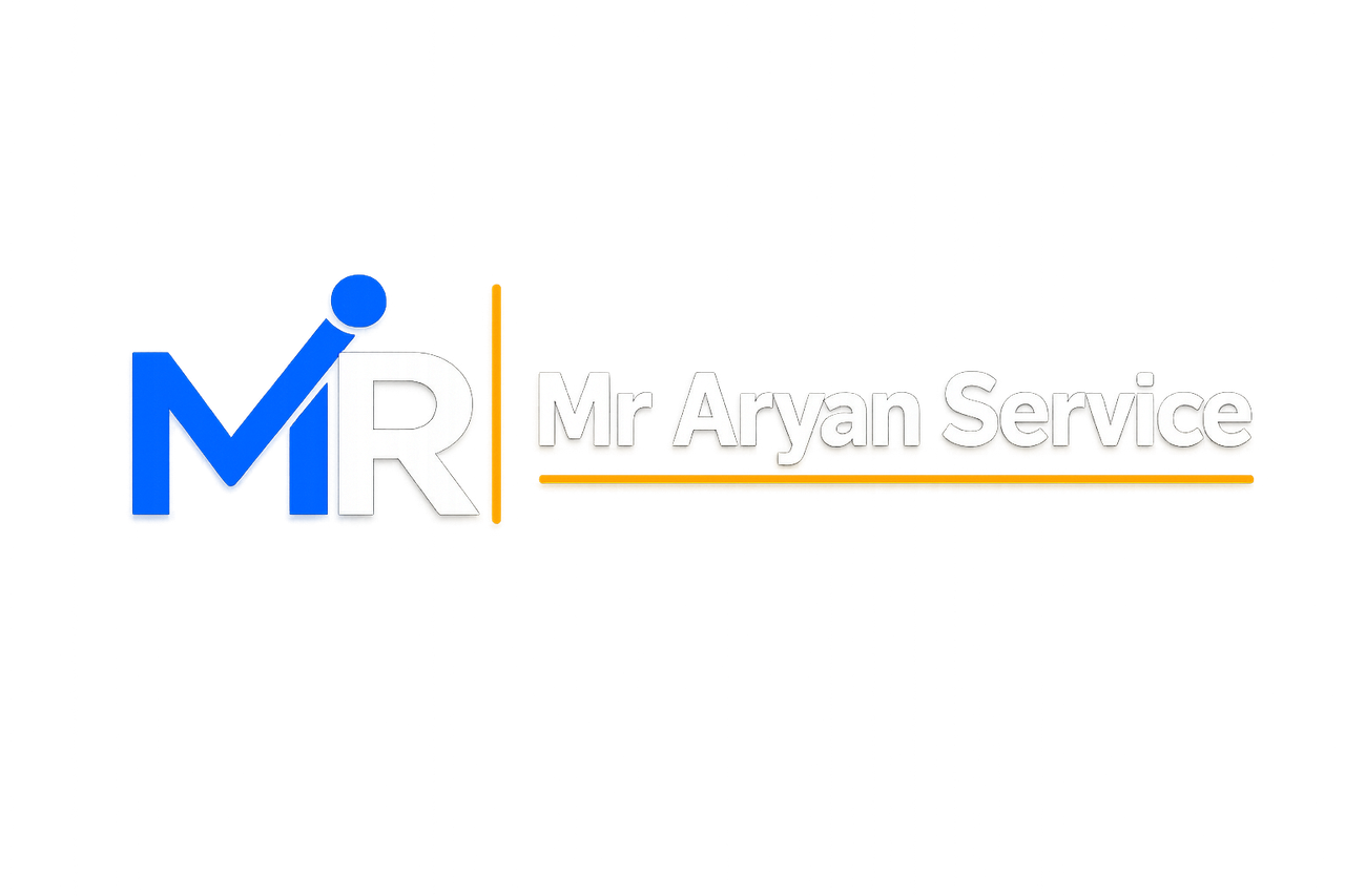 Mr Aryan Service Logo