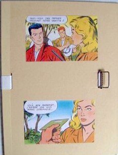 Chemise cartes d'identités Bob Morane