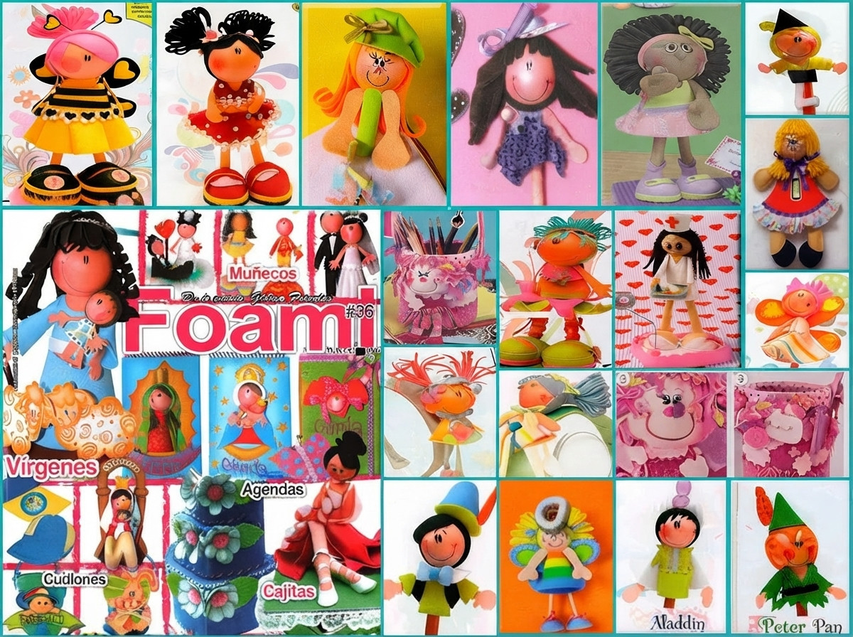 aprende manualidades con foamy goma eva