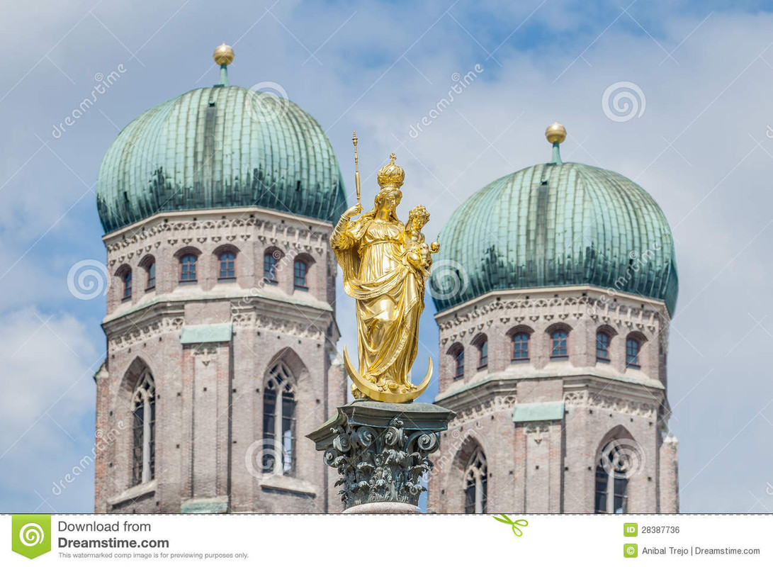 la-columna-de-mariensäule-en-munich-alemania-28387736