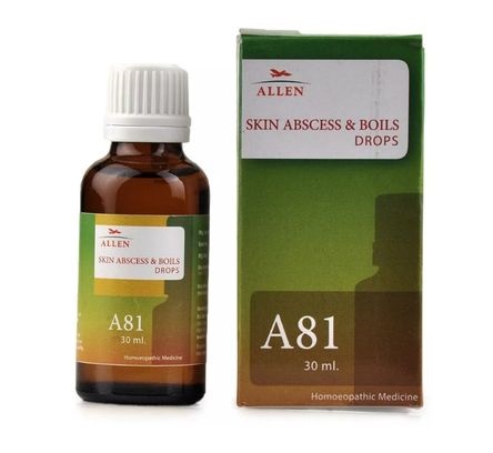 Allen A81 Skin Abscess And Boils Drops (30ml)