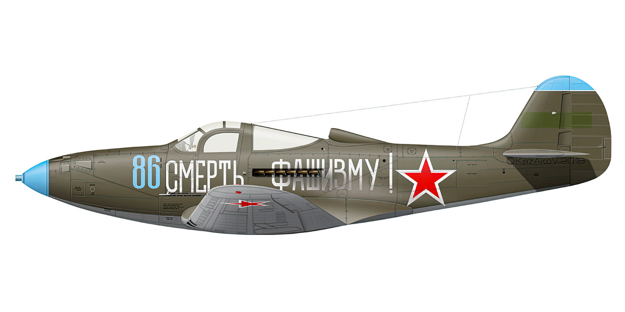 Bell-P-39Q-Airacobra-30GvIAP-180IAD-Blue-86-slogan-Death-to-fascism-on-Belorussian-front-1945-0A