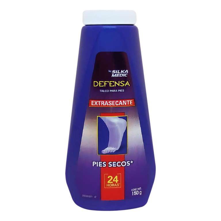 Chedraui Silka Medic Defense Talco 150grs. (2x49) y tubo de gel de