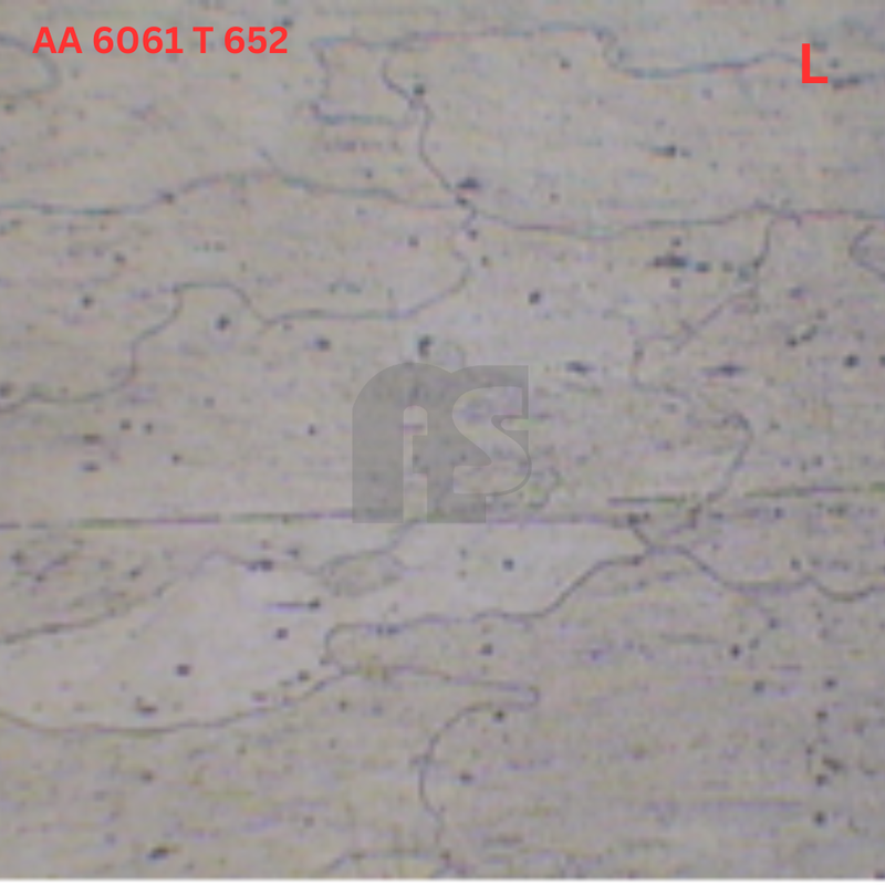 Metallurgical Microstructure 10 - AA 6061 T 652