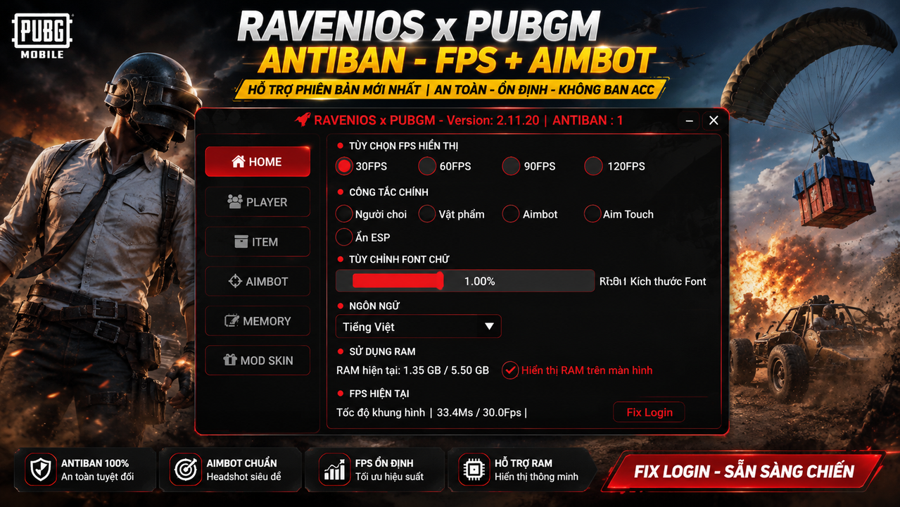 PUBG IOS | RAVEN