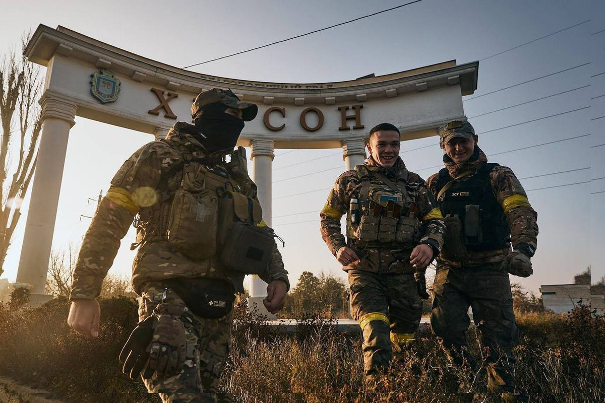 Сегодня первая годовщина освобождения Херсона от российских захватчиков