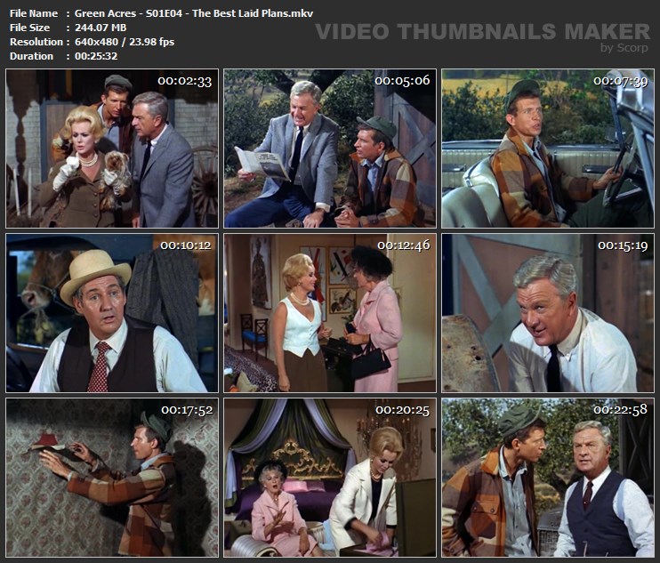 Green Acres - S01E04 - The Best Laid Plans.mkv