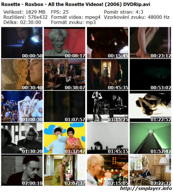 Roxette - Roxbox - All the Roxette Videos! (2006)