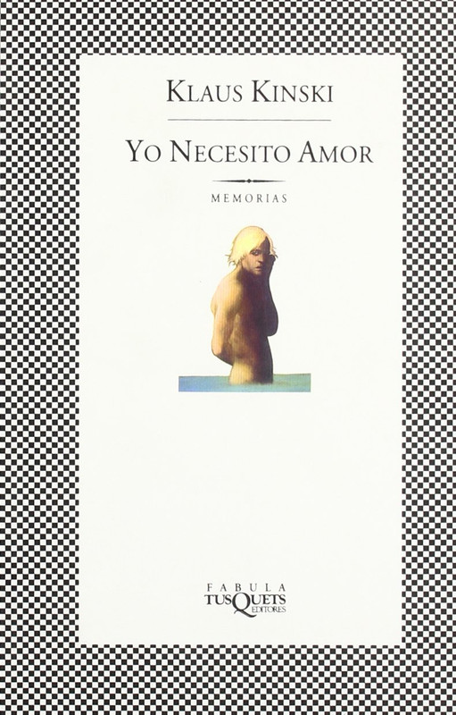 Yo necesito amor - Klaus Kinski (Audiolibro) front - Yo necesito amor - Klaus Kinski (Audiolibro)